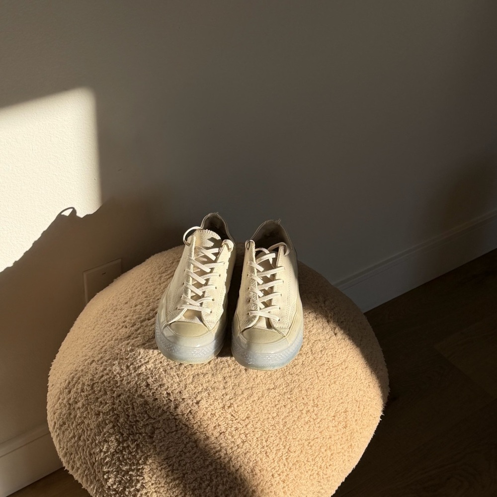Converse x Off-White Cream Low — Size 7 — Gently Worn!